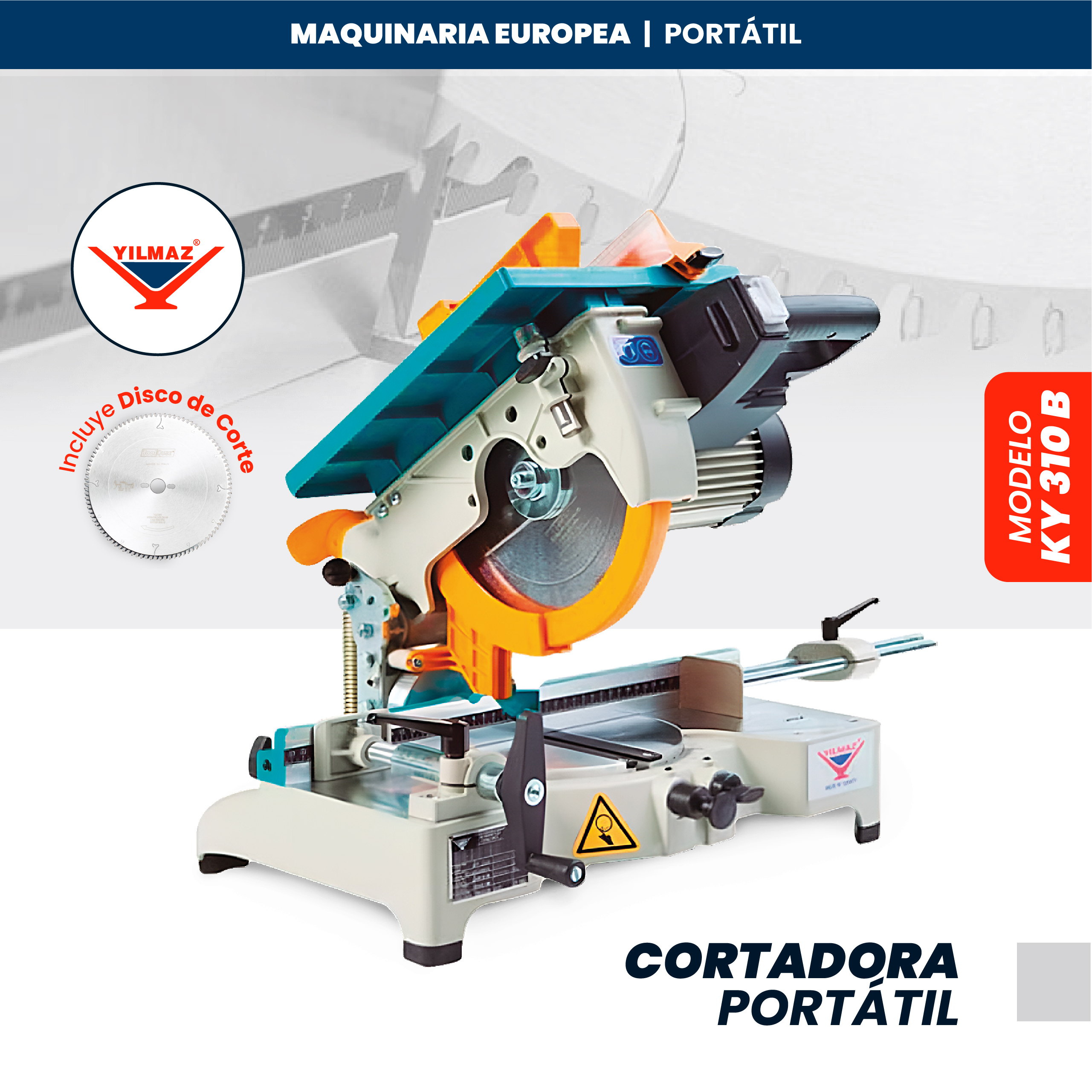 CORTADORA PORTÁTIL 𝗞𝗬 𝟯𝟭𝟬 𝗕