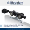 𝗣𝗔𝗥 𝗥𝗨𝗘𝗗𝗔𝗦 𝗖𝗢𝗟𝗚𝗔𝗡𝗧𝗘 / CON FRENO - 100 Kg