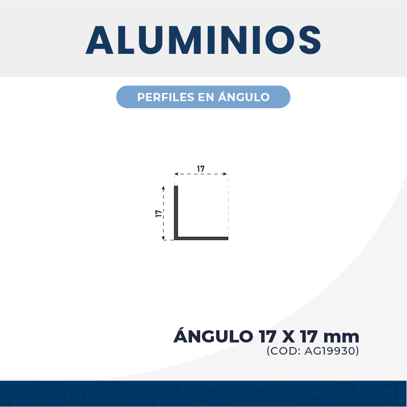 ÁNGULO 𝟭𝟳 𝗫 𝟭𝟳 𝗺𝗺