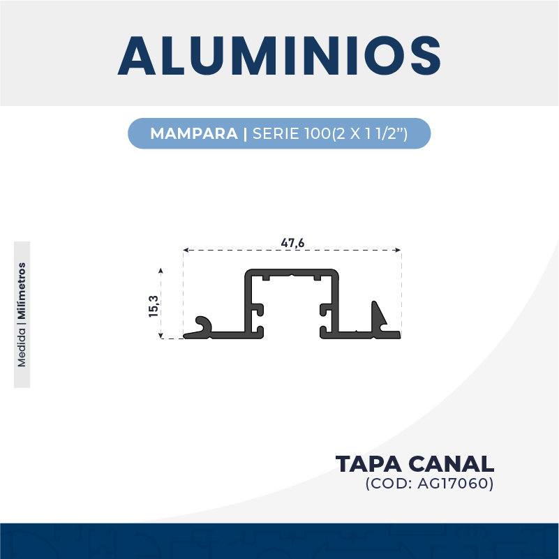 TAPA CANAL 𝗠𝗦-𝟭𝟬𝟬