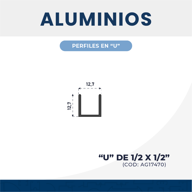 U DE 𝟭/𝟮 𝗫 𝟭/𝟮"