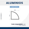 TUBO ESQUINERO 𝟭 𝟭/𝟰"