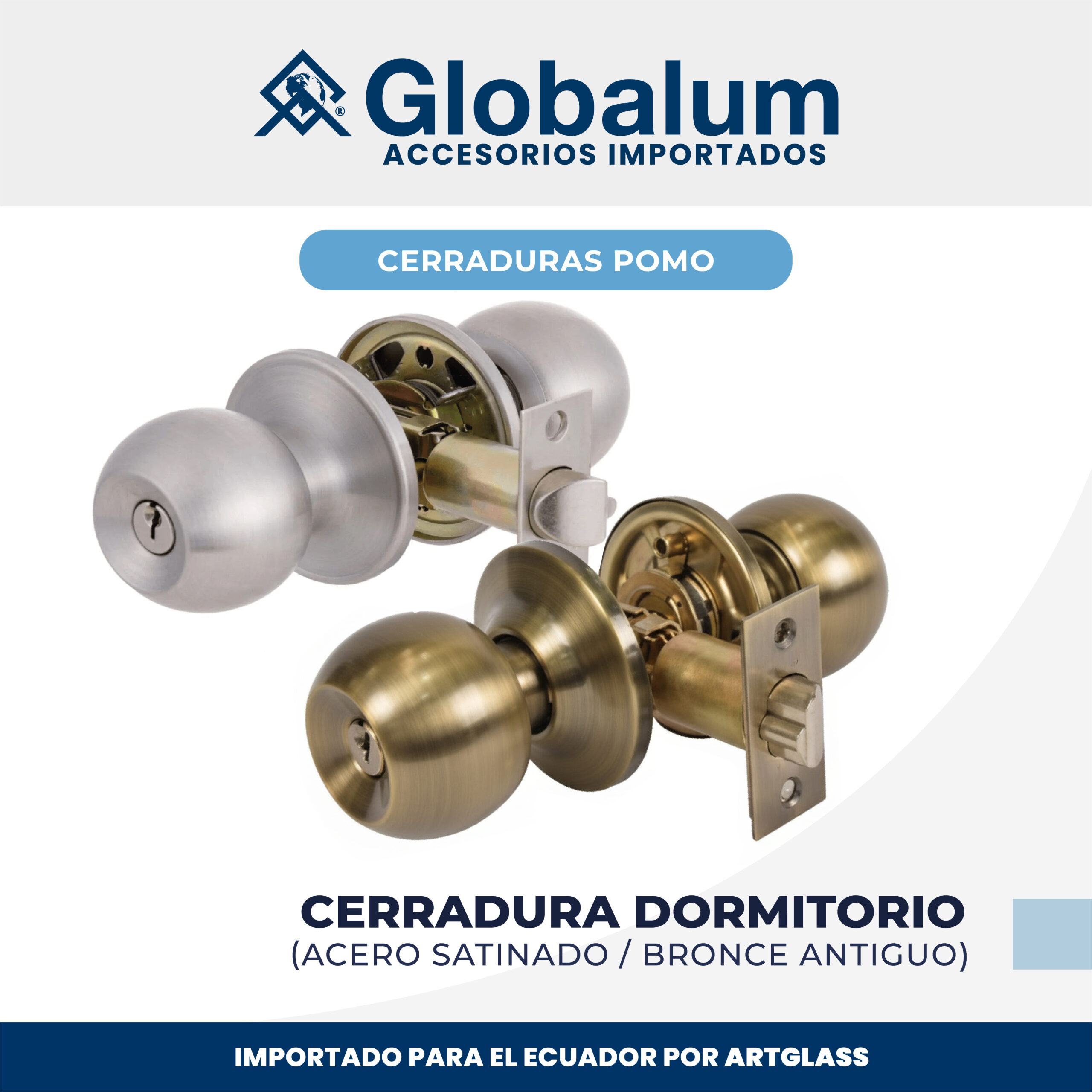Cerraduras Pomo Dormitorio