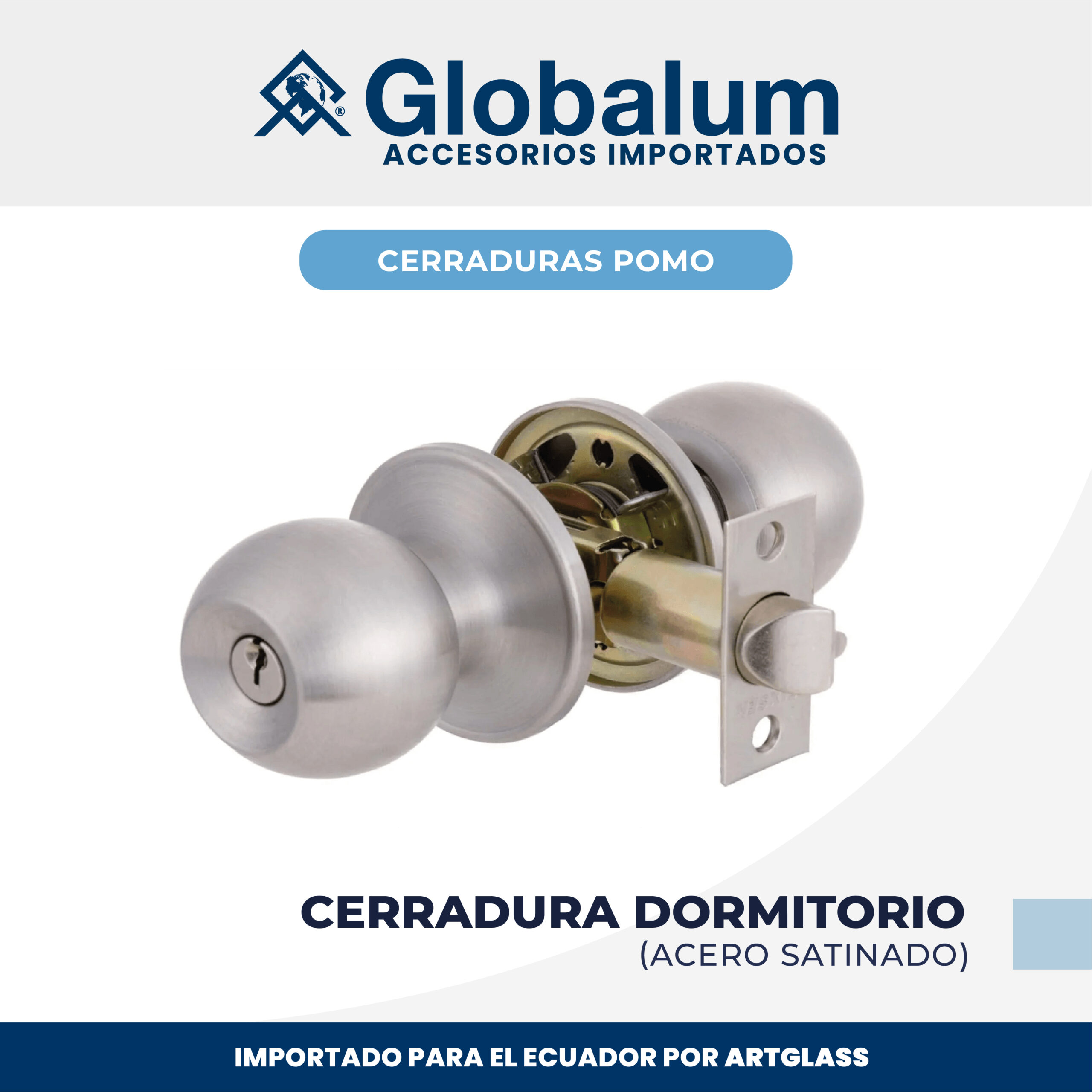 Cerraduras Pomo Dormitorio - Imagen 2