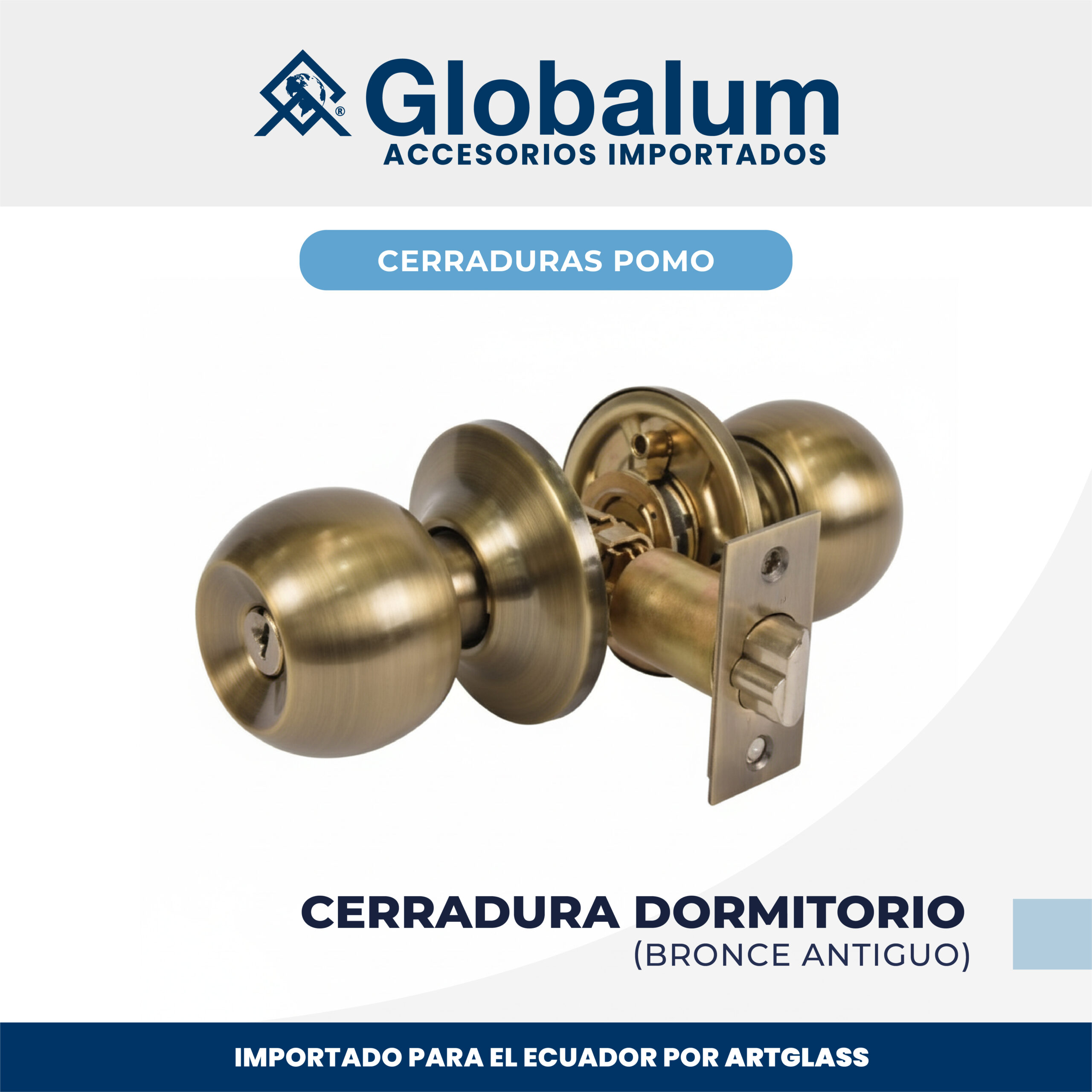 Cerraduras Pomo Dormitorio - Imagen 3